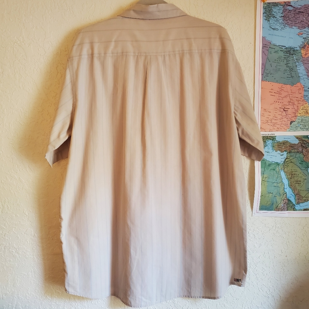 Split Y2k Stripped Button Up - image 7